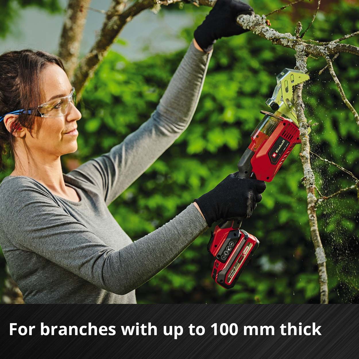 Einhell PXC 18V Cordless Pruning Saw, 100mm Cutting Lnt