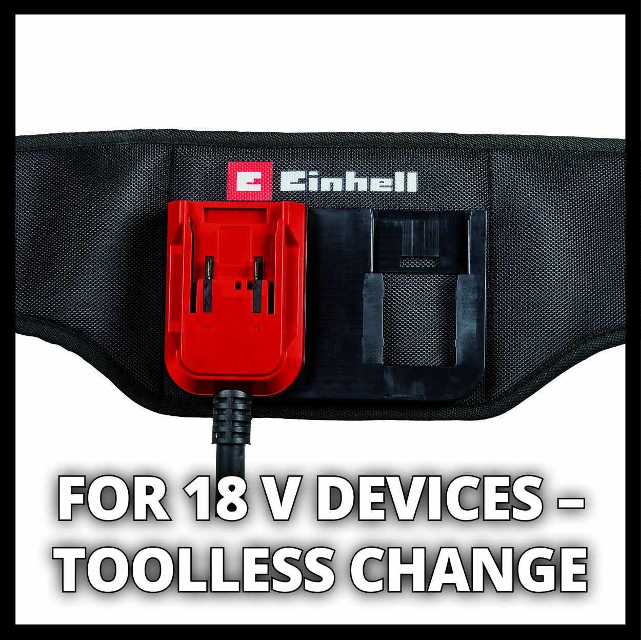 Einhell PXC 18V Battery Belt, Body Only