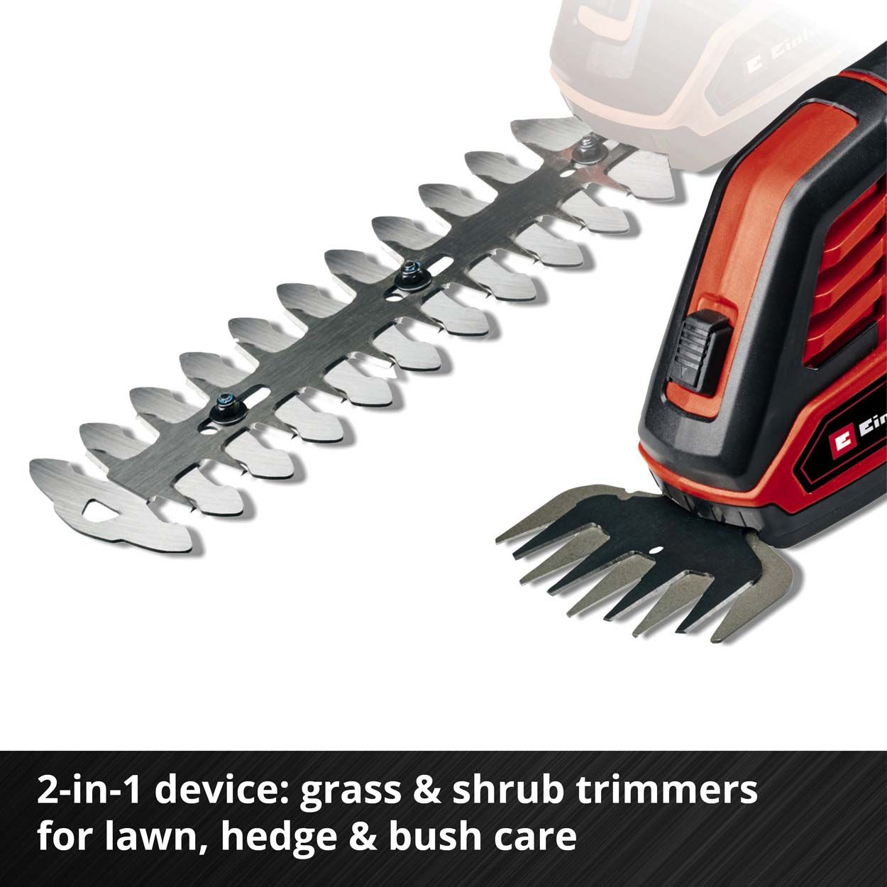 Einhell PXC 18V Cordless Grass and Bush Shear, With Handle