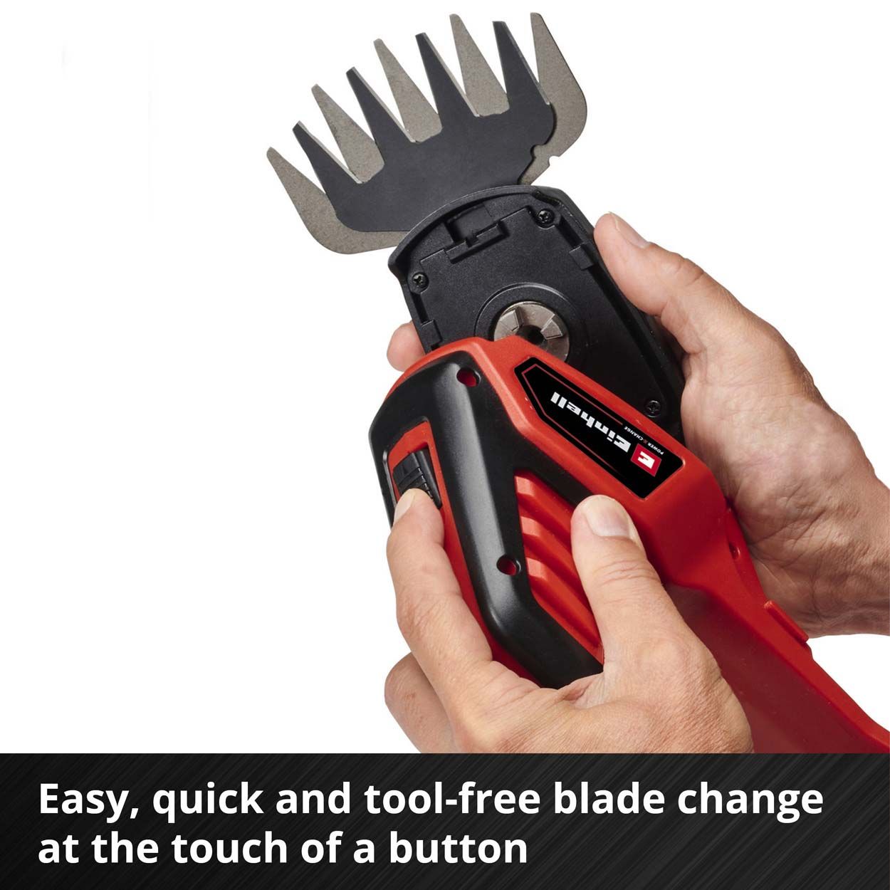 Einhell PXC 18V Cordless Grass and Bush Shear, With Handle