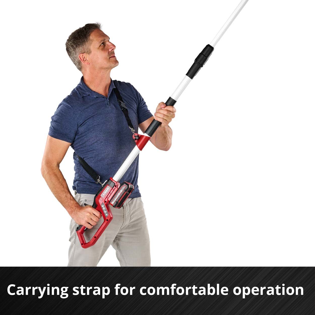 Einhell PXC 18V Cordless Pole Pruner, 20cm Cutting Length