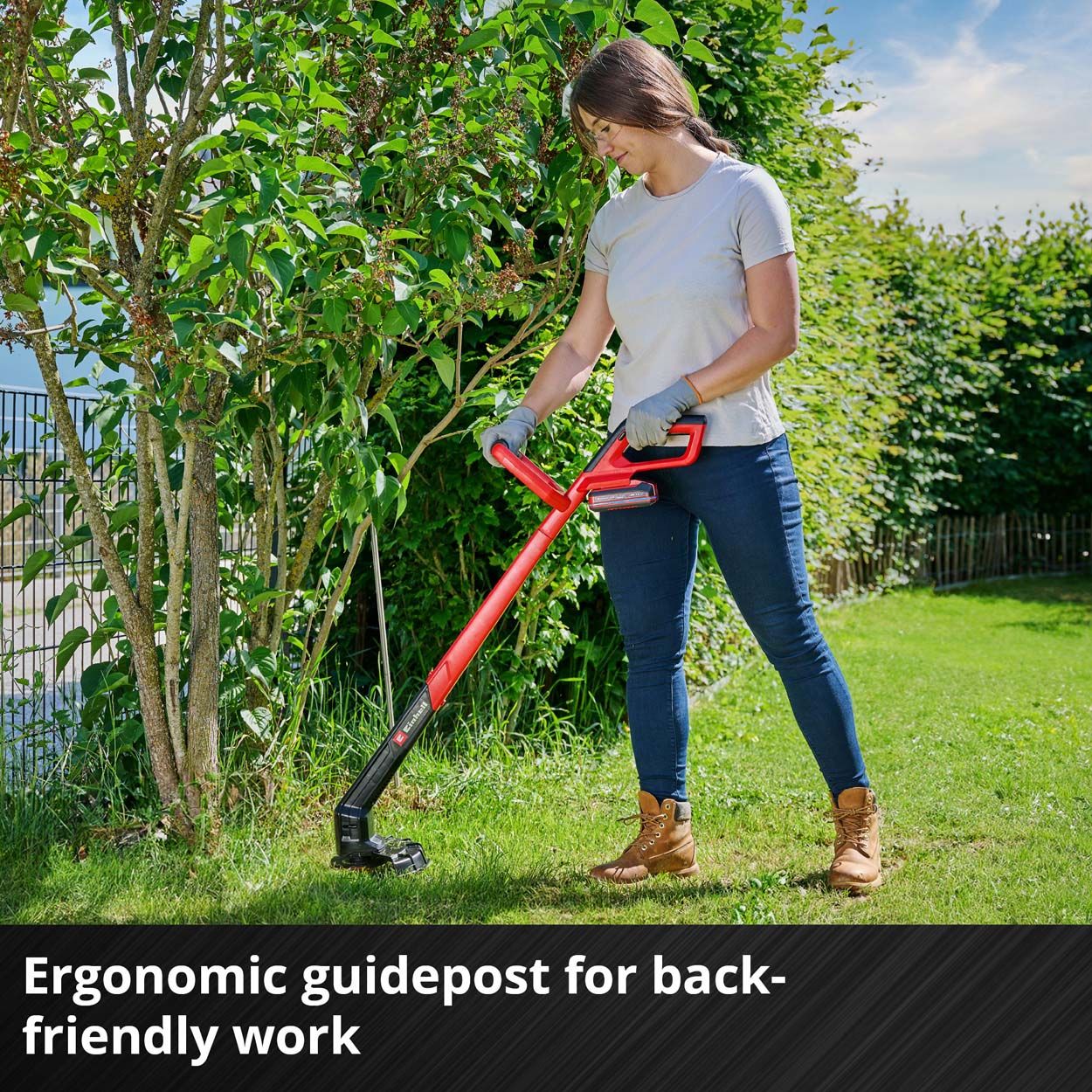 Einhell PXC 18V Cordless Grass Trimmer 24cm Cutting Width