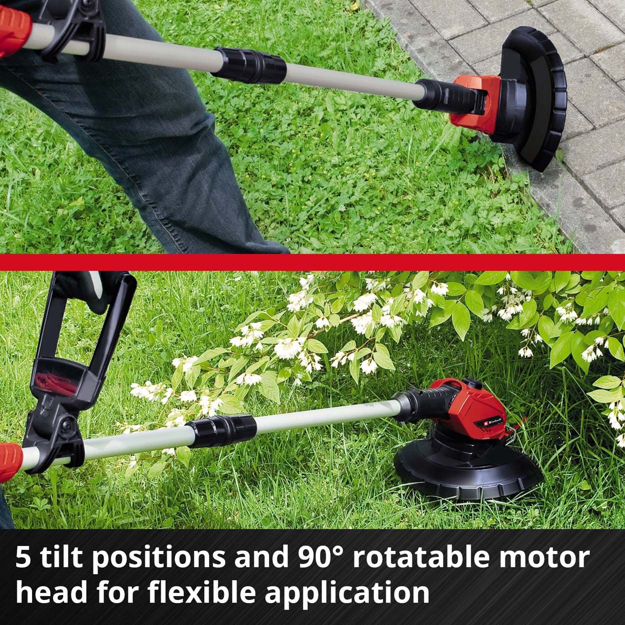 Einhell PXC 18V Cordless Grass Trimmer, 24cm Cutting Width