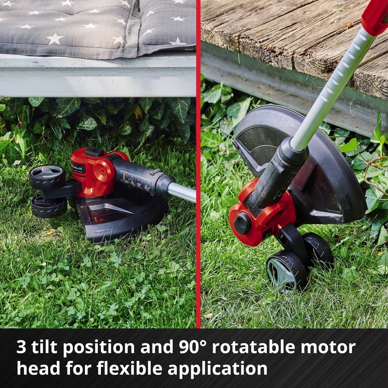 Einhell PXC 18V Cordless Grass Trimmer, 30cm Cutting Width