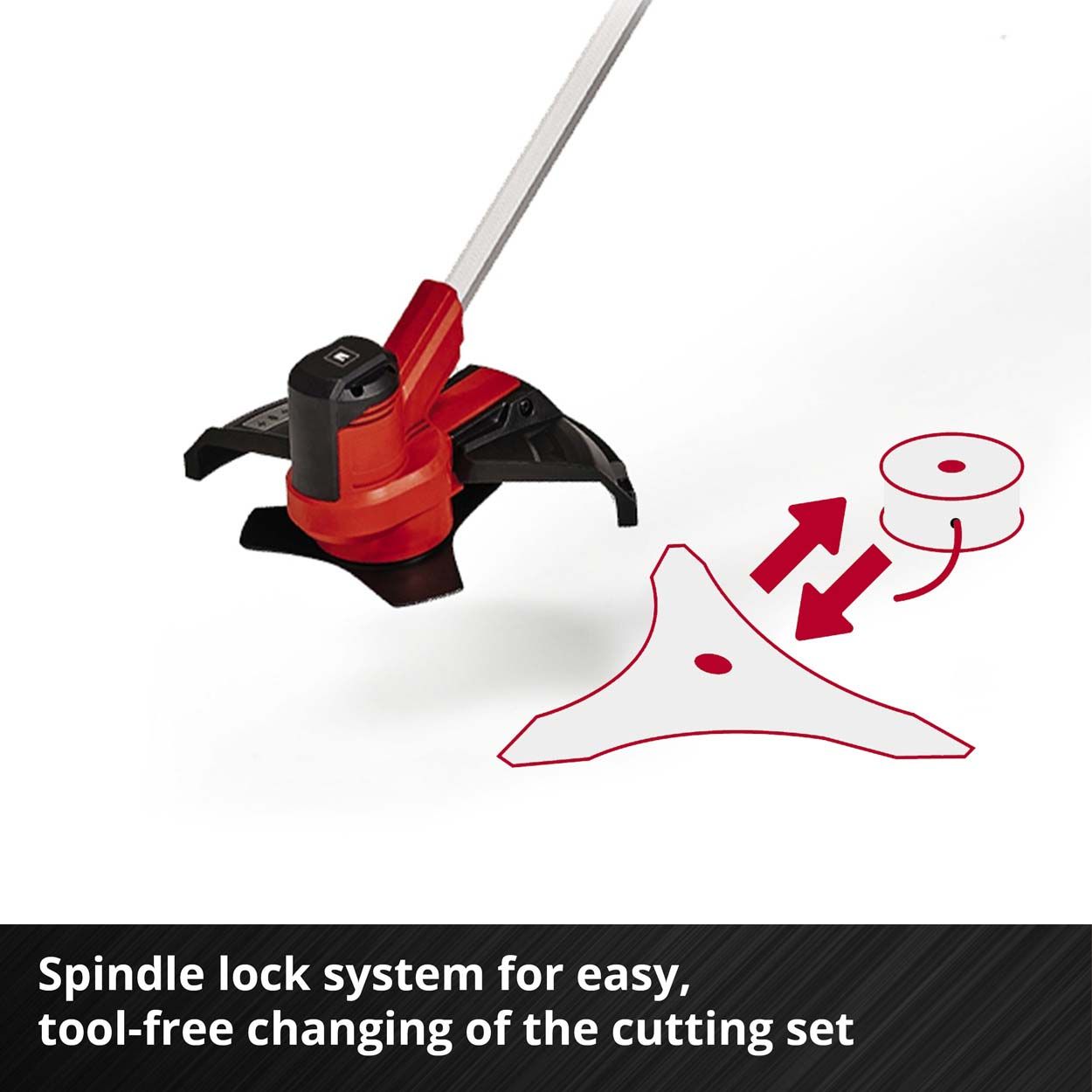 Einhell PXC 18V Cordless Brushcutter 20-30cm Cutting Width
