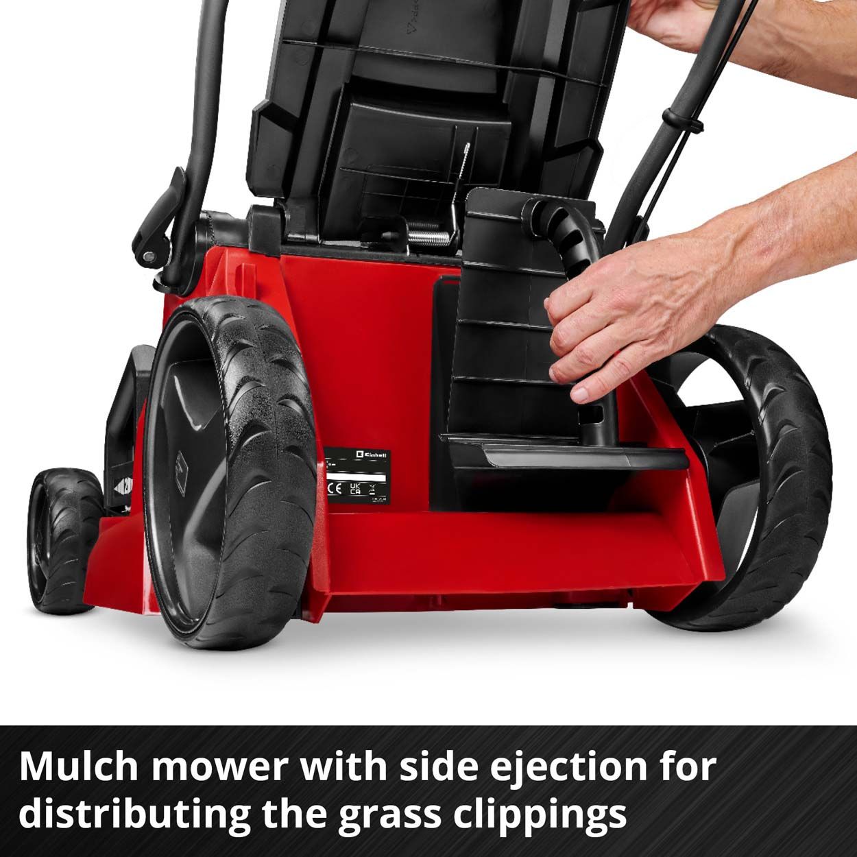 Einhell PXC 36V Cordless Brushless Mower 43cm Cut Wdt 2x4.0Ah
