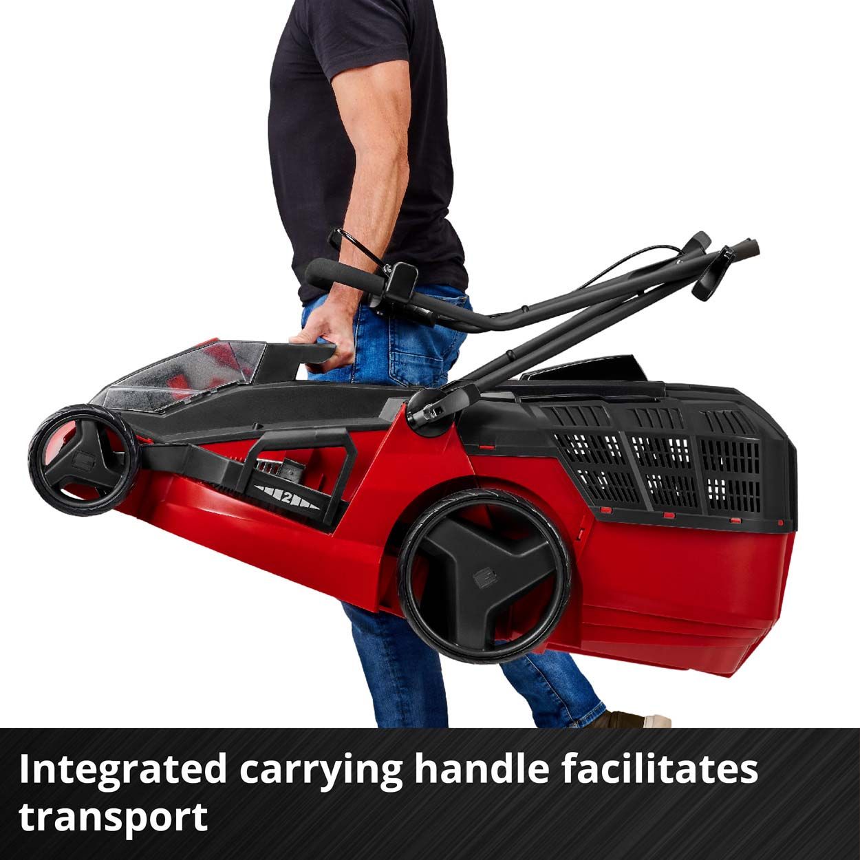 Einhell PXC 36V Cordless Brushless Mower 43cm Cut Wdt 2x4.0Ah