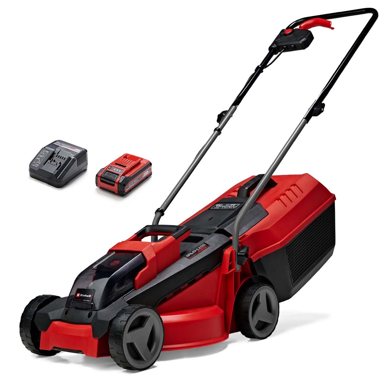 Einhell PXC 18V Cordless Brushless Mower 30cm Cut Wdt 1x3.0Ah