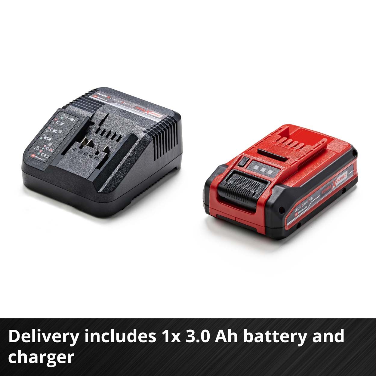 Einhell PXC 18V Cordless Brushless Mower 30cm Cut Wdt 1x3.0Ah