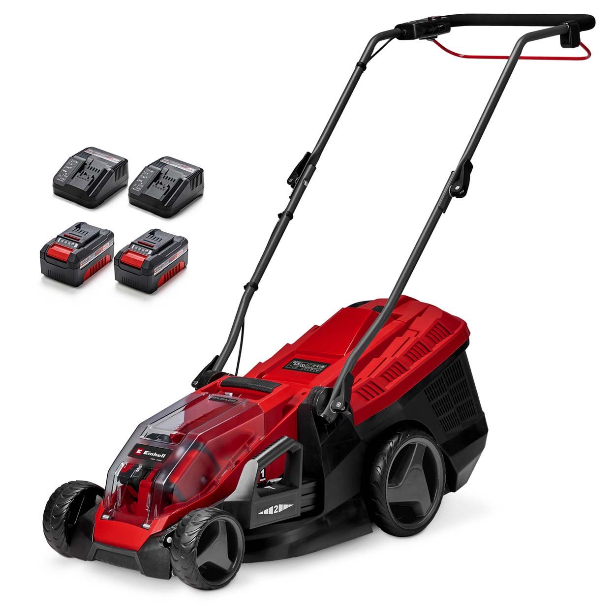 Einhell PXC  36V Cordless Brushless Mower 36cm Cut Wdt 2x4.0Ah