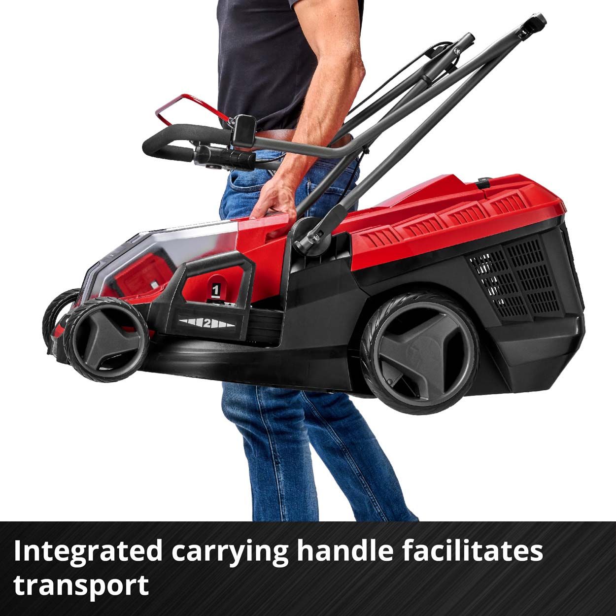 Einhell PXC  36V Cordless Brushless Mower 36cm Cut Wdt 2x4.0Ah