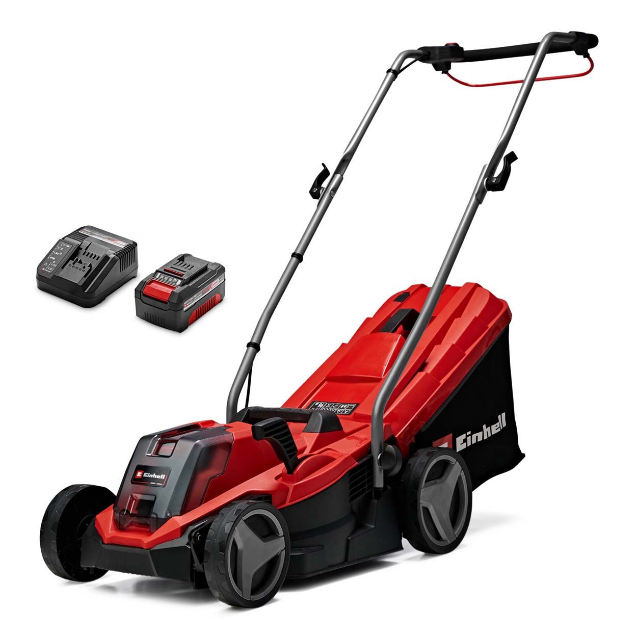 Einhell PXC 18V Cordless Brushless Mower 33cm Cut Wdt 1x4.0Ah