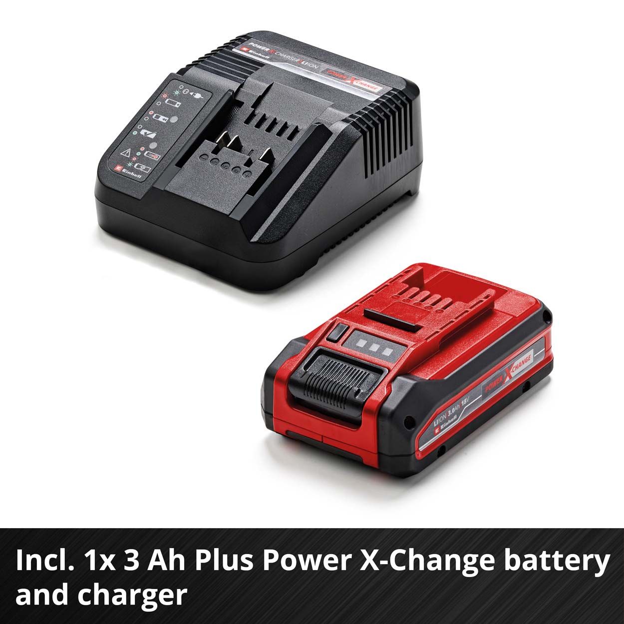 Einhell PXC 18V Cless Brushless Mower 30cm Cut Wdt 1x3.0Ah