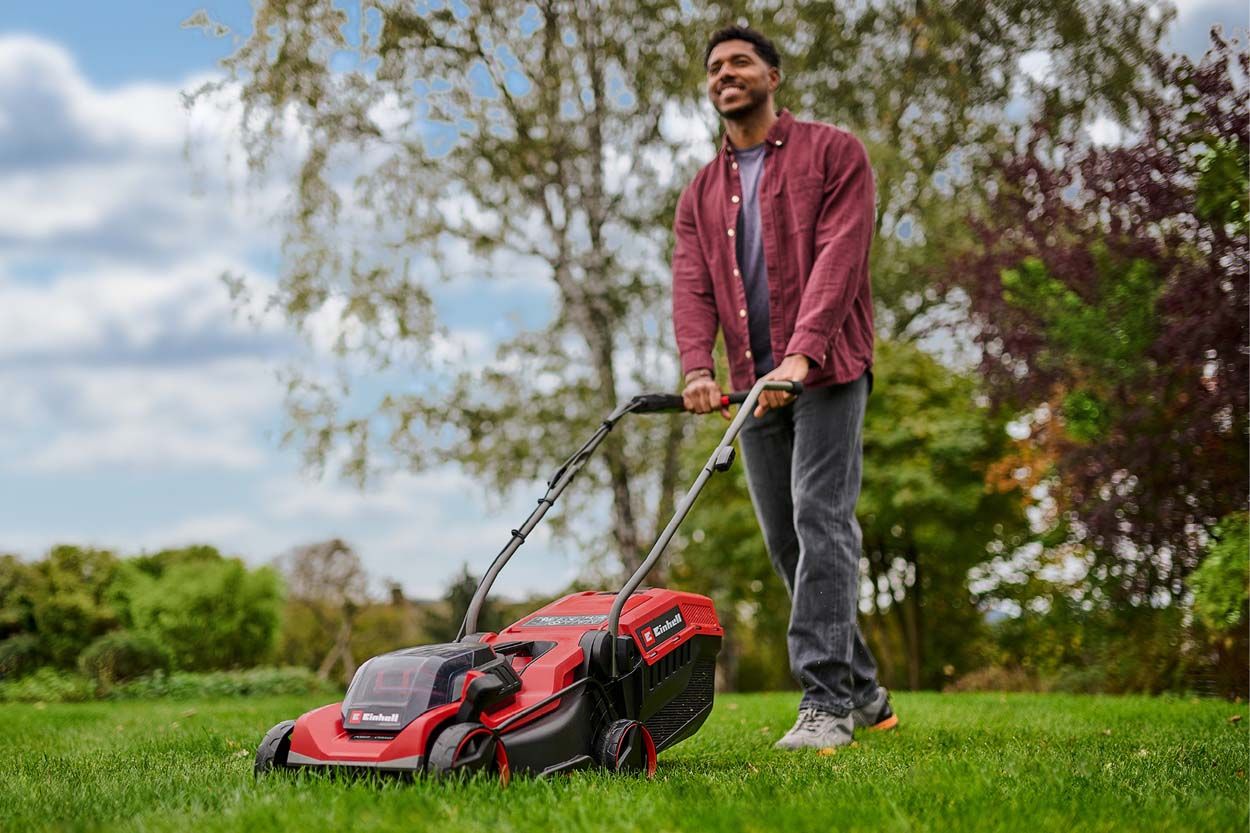 Einhell PXC 18VCordless Brushless Mower 32cm Cutting Width
