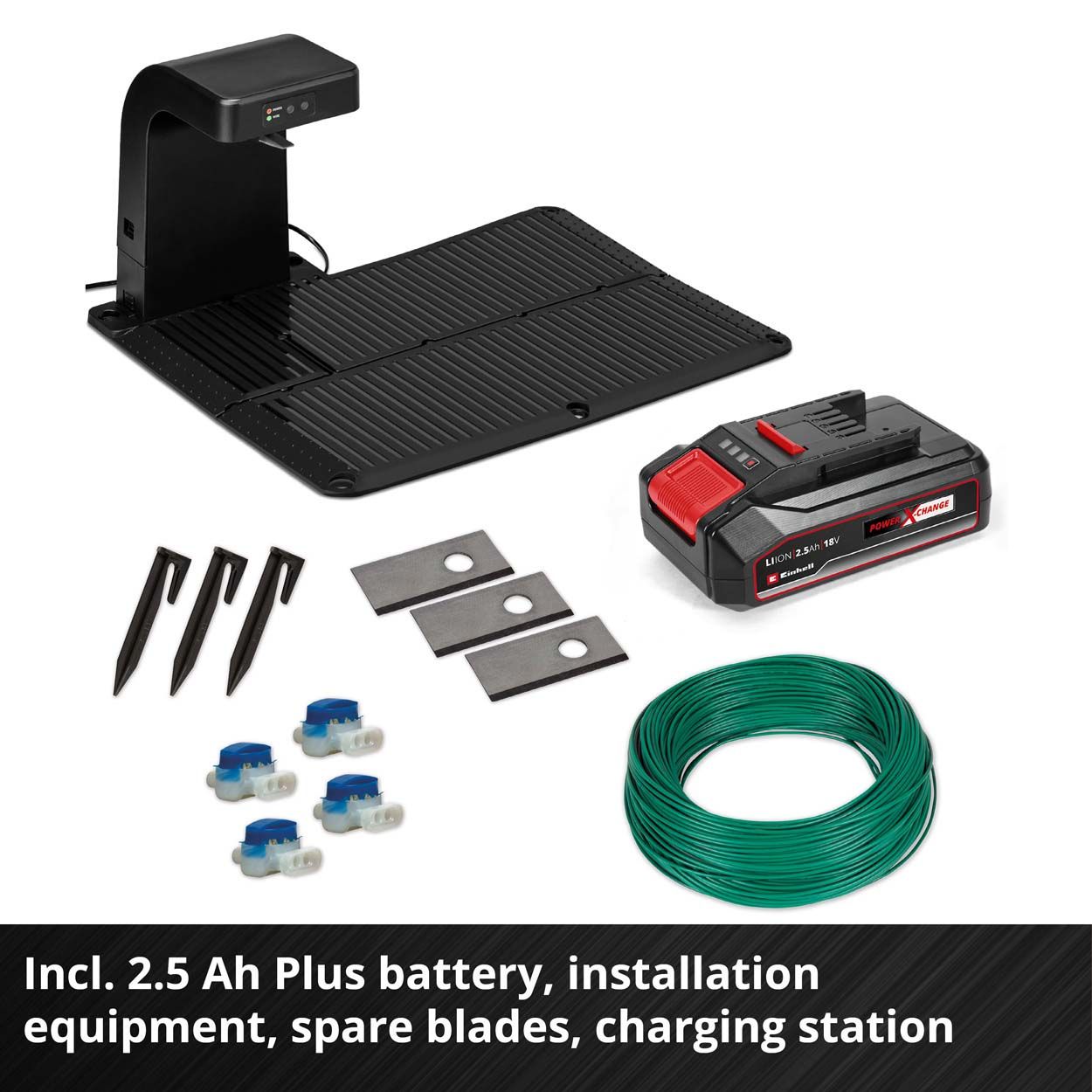 Einhell PXC 18V Robot Mower, 18cm Cutting Width, 1x 2.5Ah