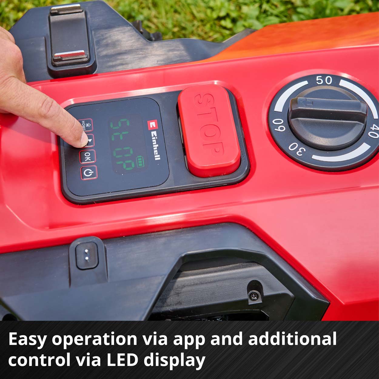 Einhell PXC 18V Robot Mower, 18cm Cutting Width, 1x 2.5Ah