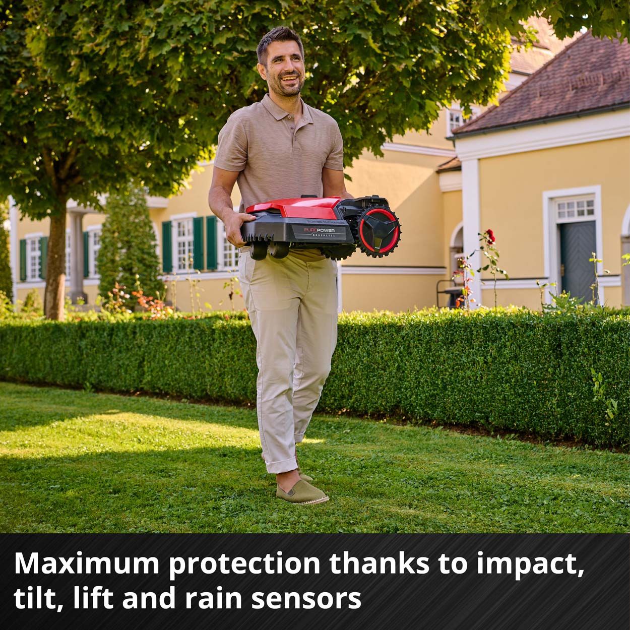 Einhell PXC 18V Robot Mower, 18cm Cutting Width, 1x 2.5Ah