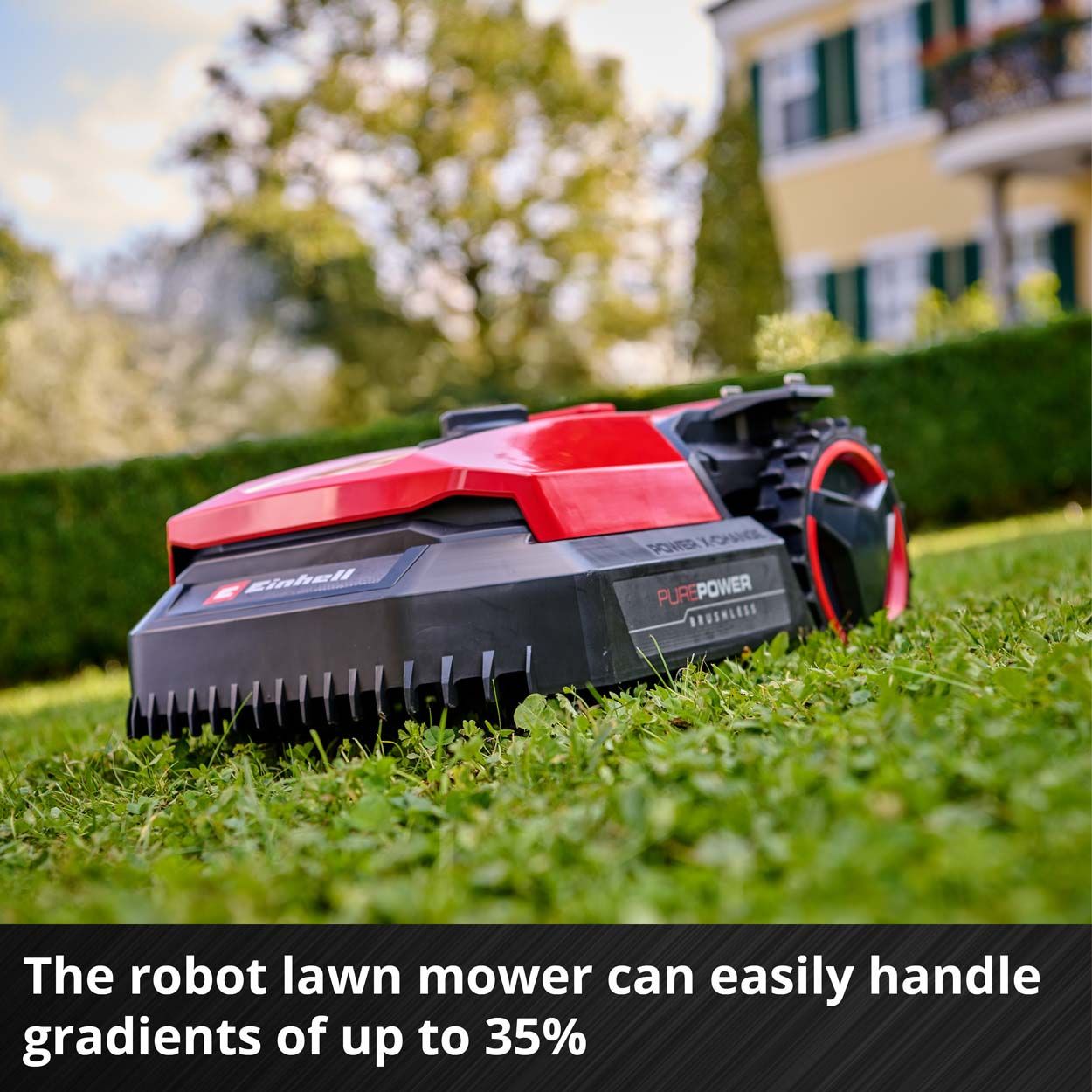 Einhell PXC 18V Robot Mower, 18cm Cutting Width, 1x 2.5Ah