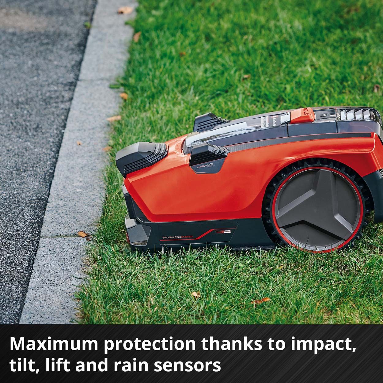 Einhell PXC 18VCamera Robot Mower 18cm Cutting Wdt 1x3.0Ah