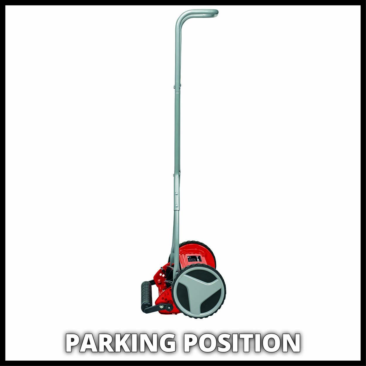 Hand Push Lawn Mower, 30cm Cutting Width