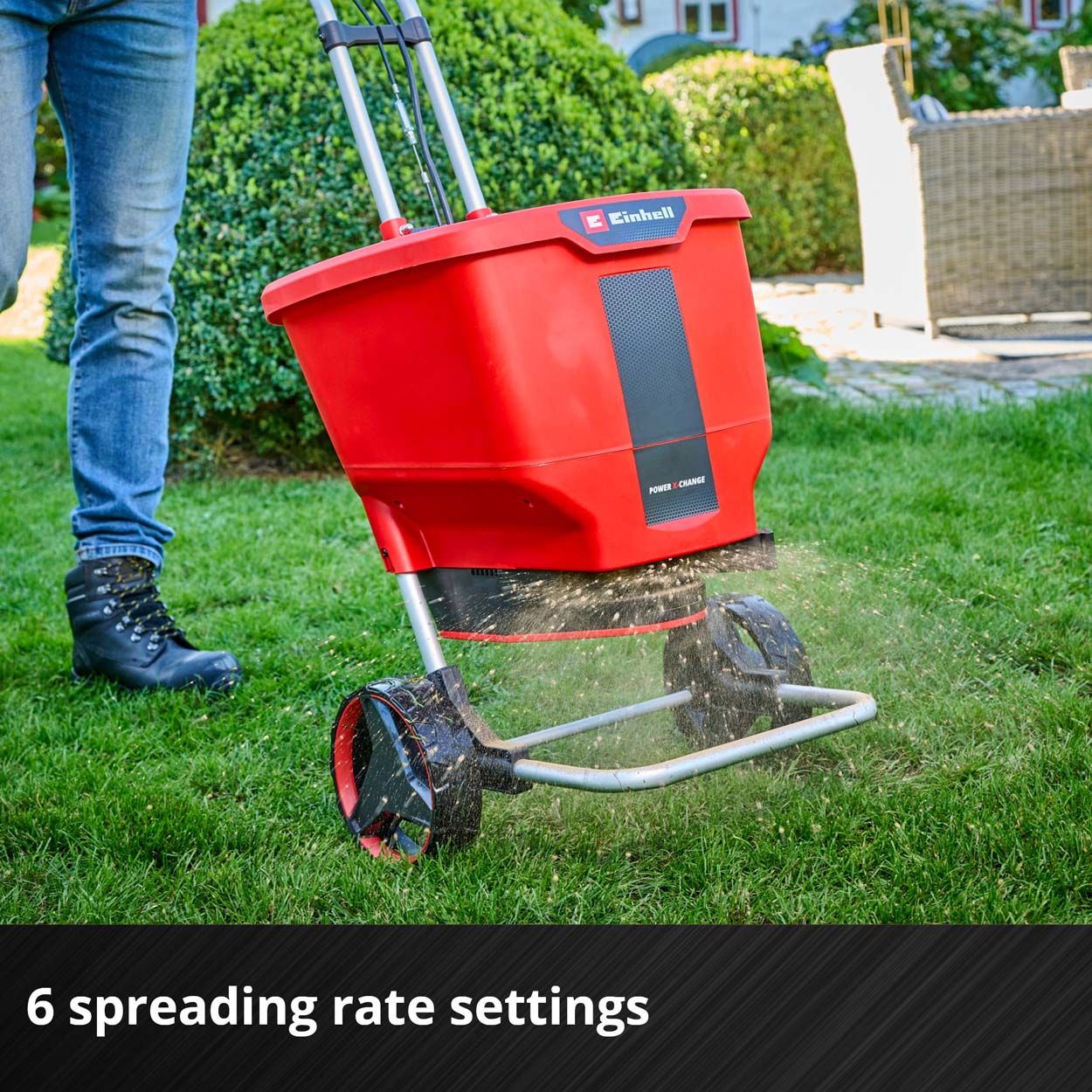 Einhell PXC 18V Cordless Multi Purpose Spreader, 22L