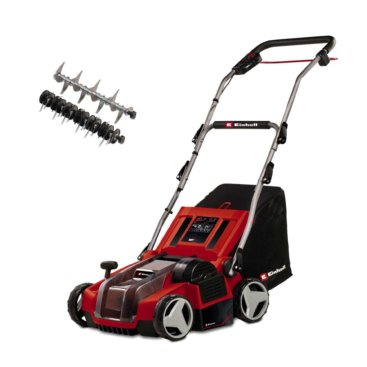 Einhell PXC 36VCless Brshls Scarifier + Aertr 35cmWrkngWdt