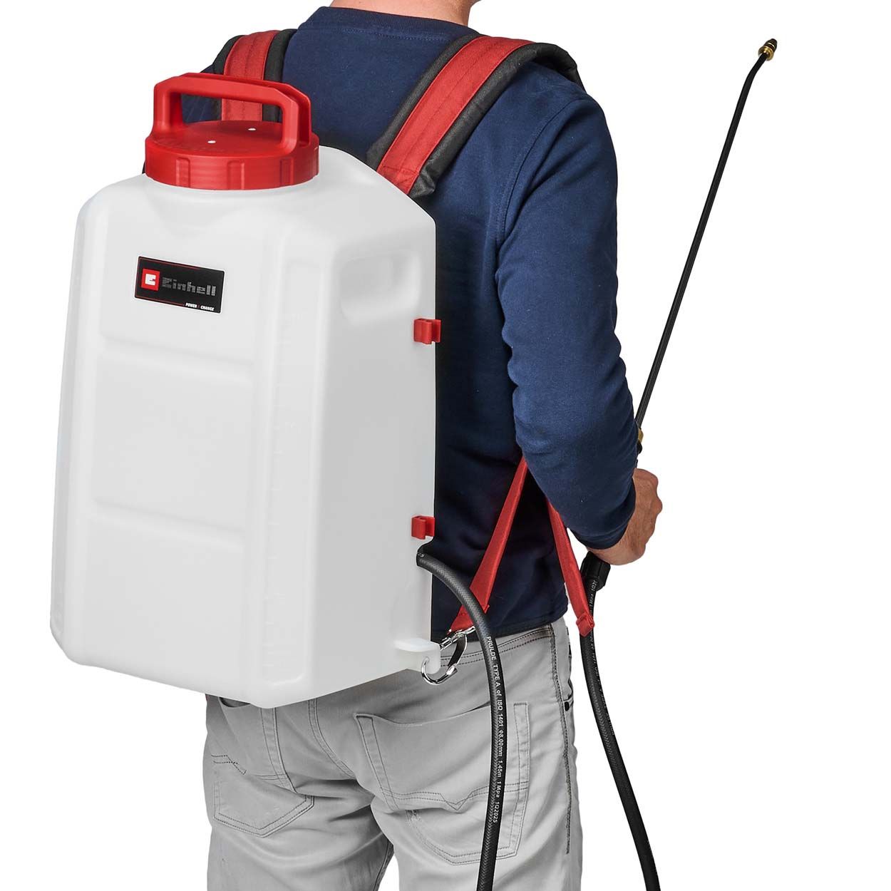 Einhell PXC 18V Cordless Back Pack Pressure Sprayer, 15L