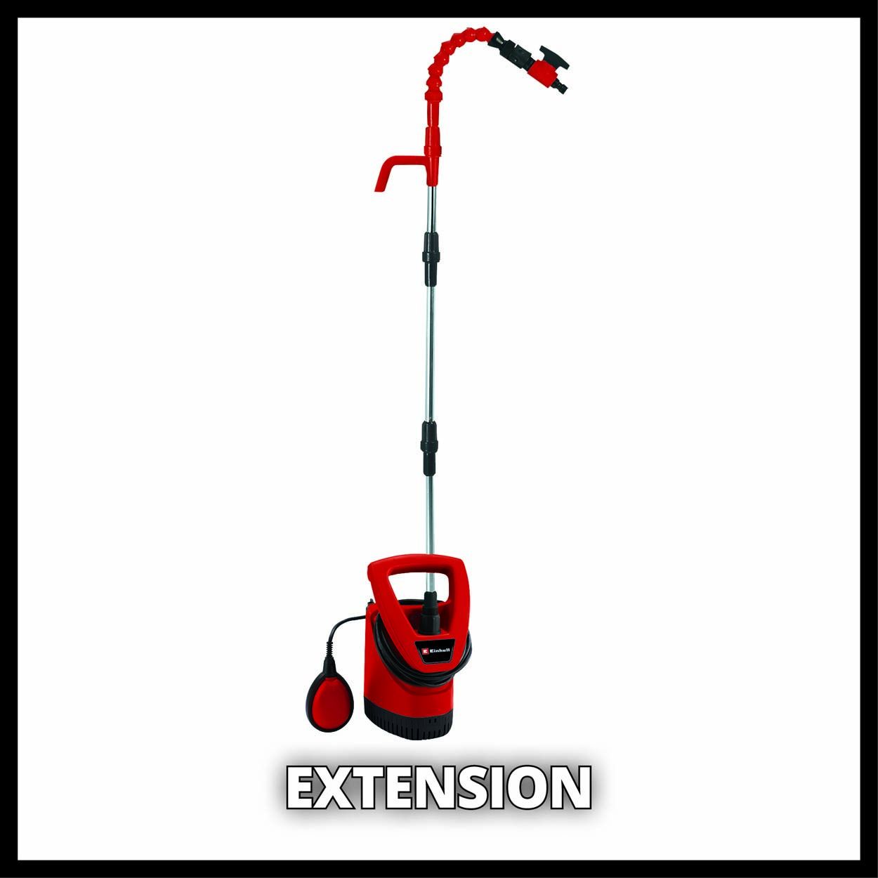 Einhell 350W Clear Water Rain Barrel Pump, 4600L/H