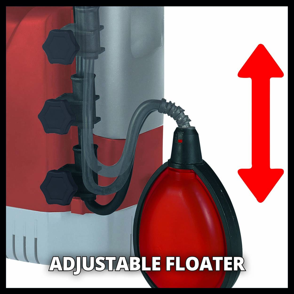 Einhell 350W Clear Water Rain Barrel Pump, 4600L/H