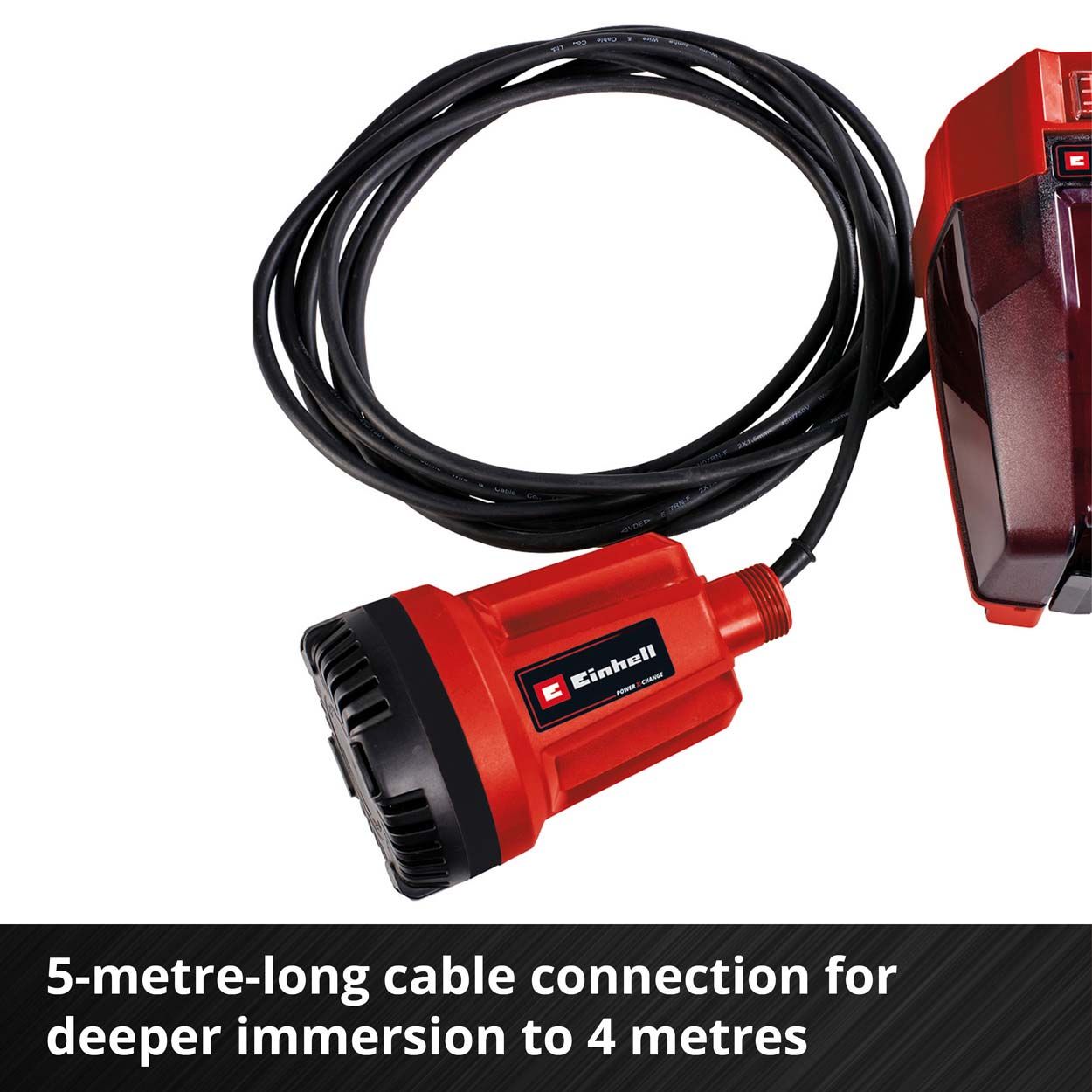 Einhell PXC 18VCless Submersible Clear Water Pump 5000 L/H