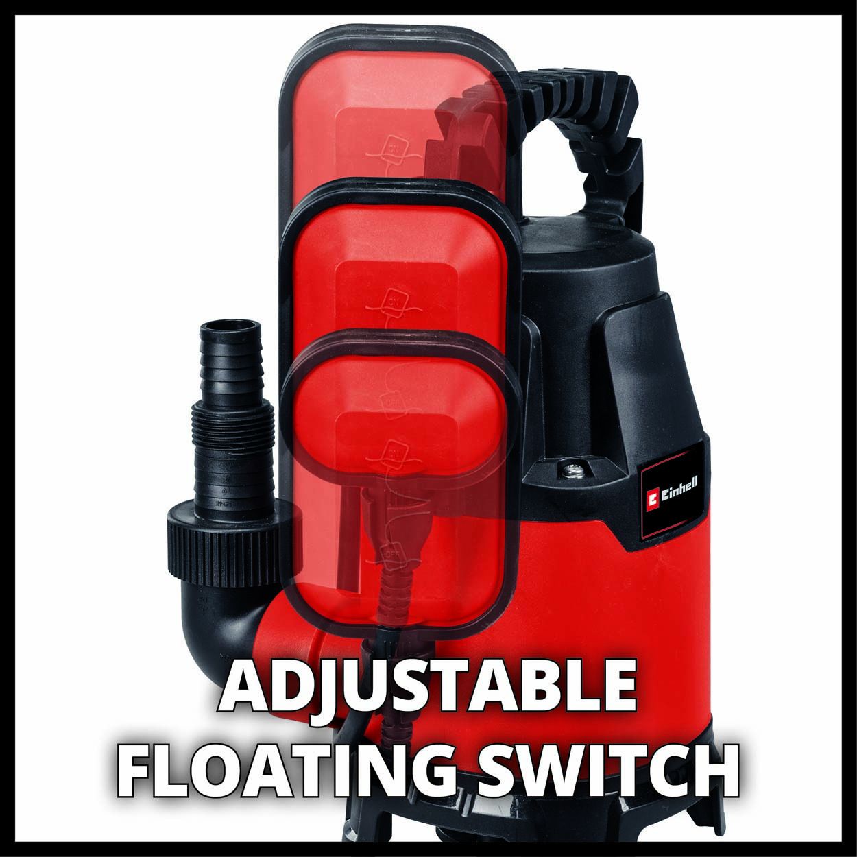 330W Submersible Dirty Water Pump, 9500 L/H
