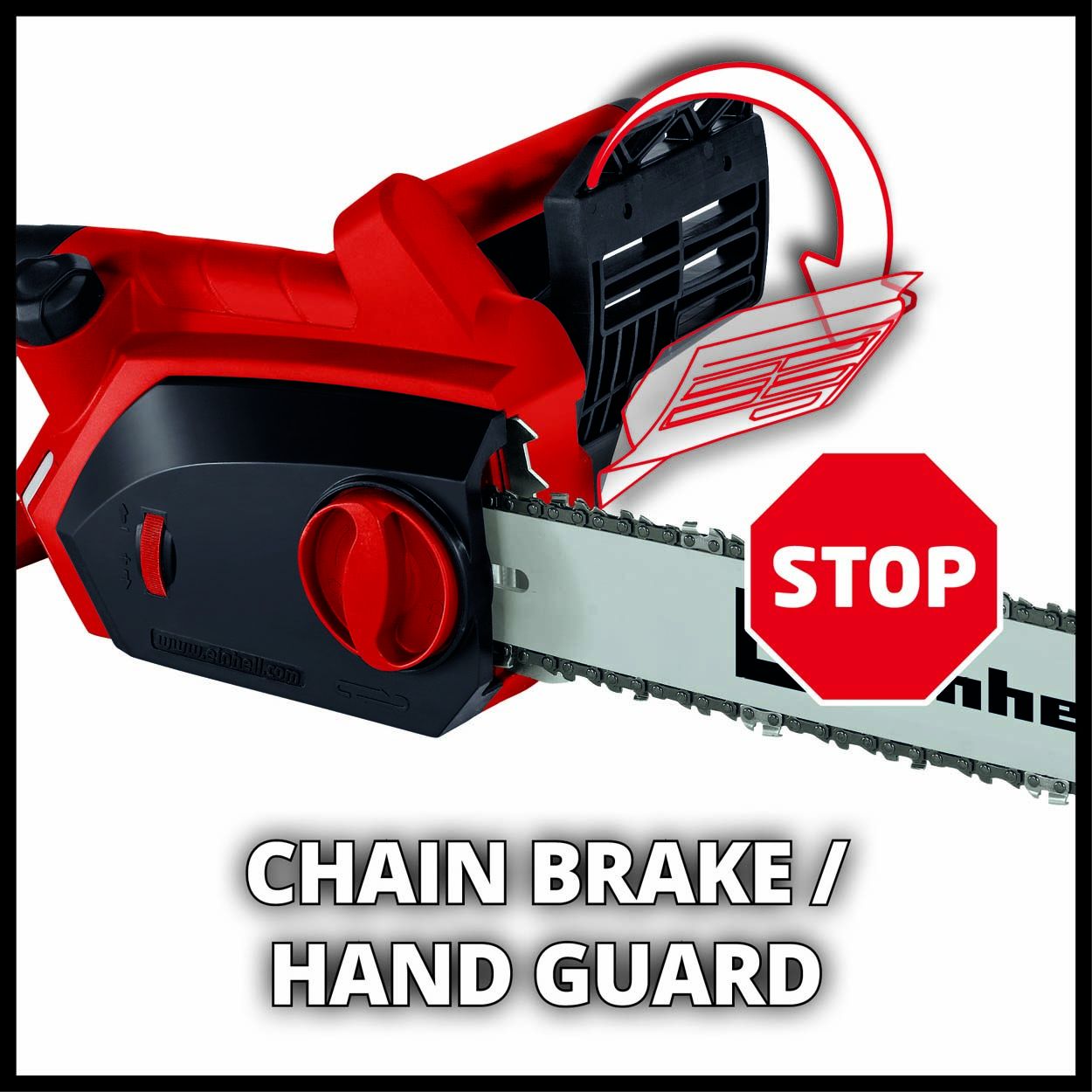 Einhell 1800W Electric Chainsaw, 35cm Cutting Length