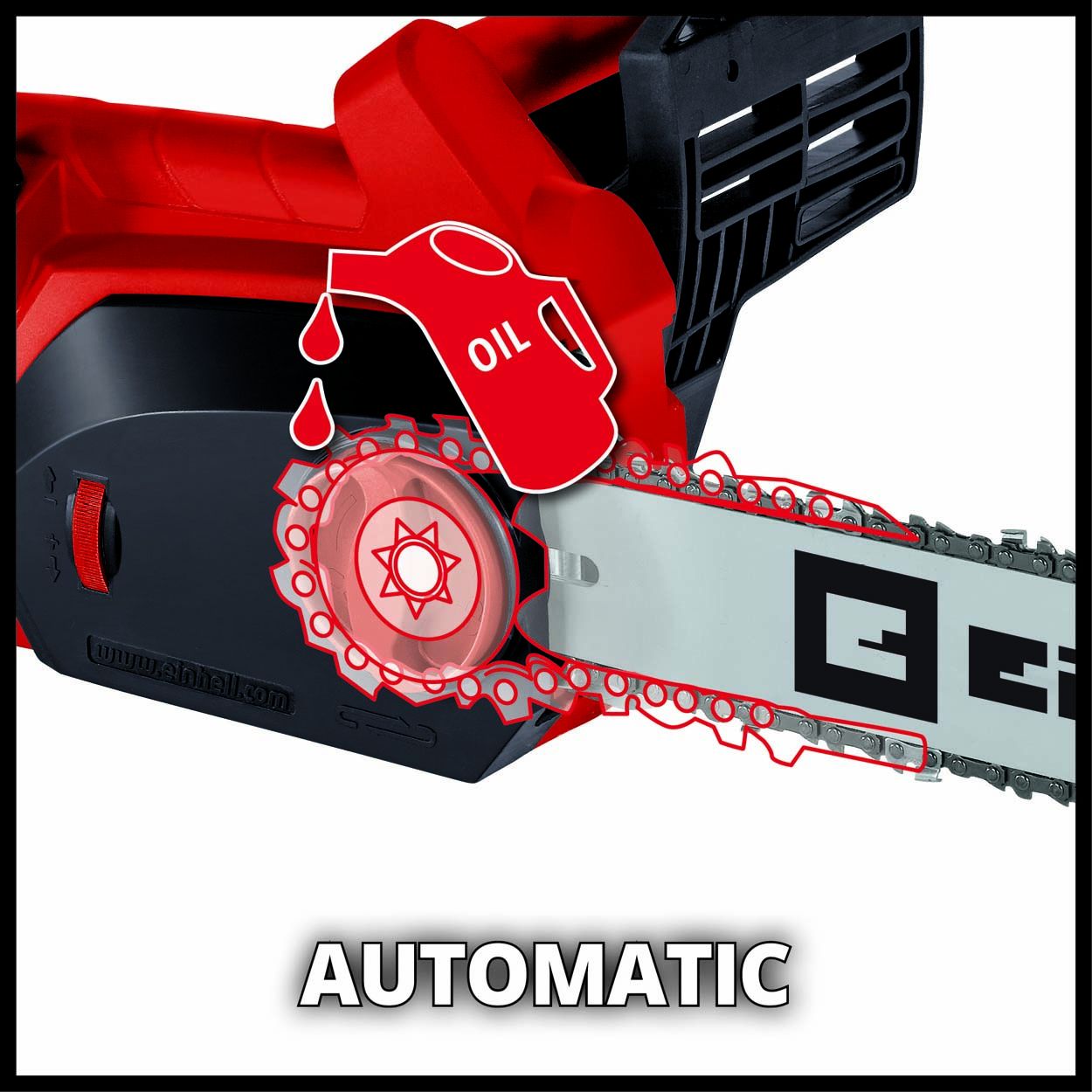 Einhell 2000W Electric Chainsaw, 40cm Cutting Length