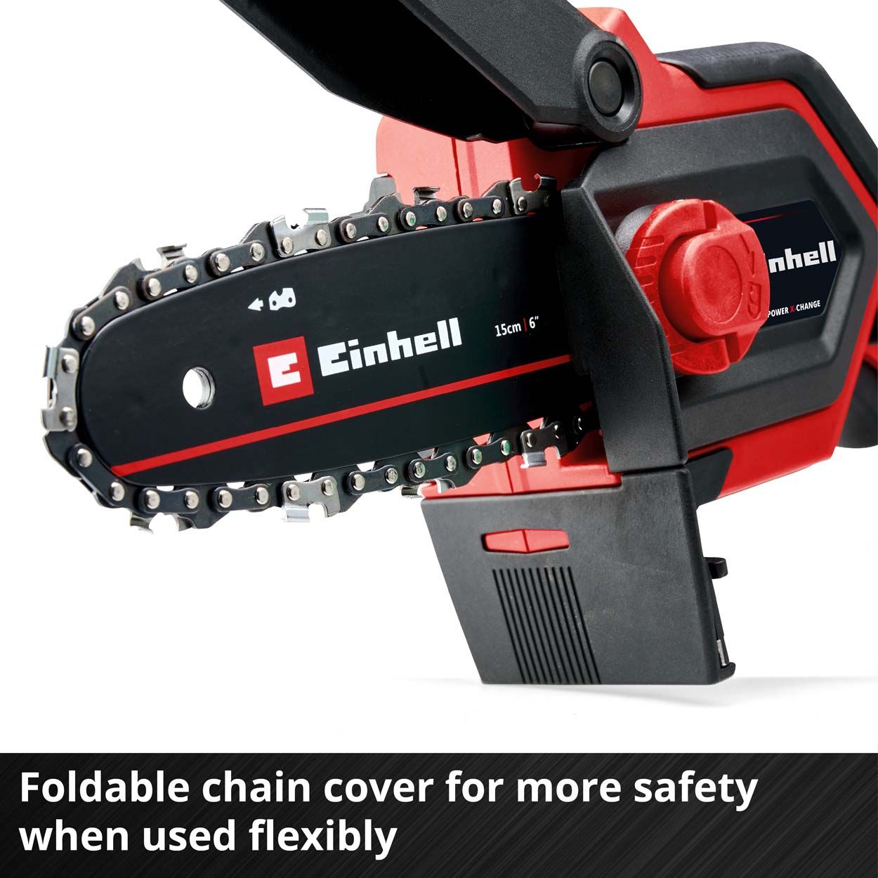 Einhell PXC 18VCless Brshless Pruning Chainsaw 13cmCut Len