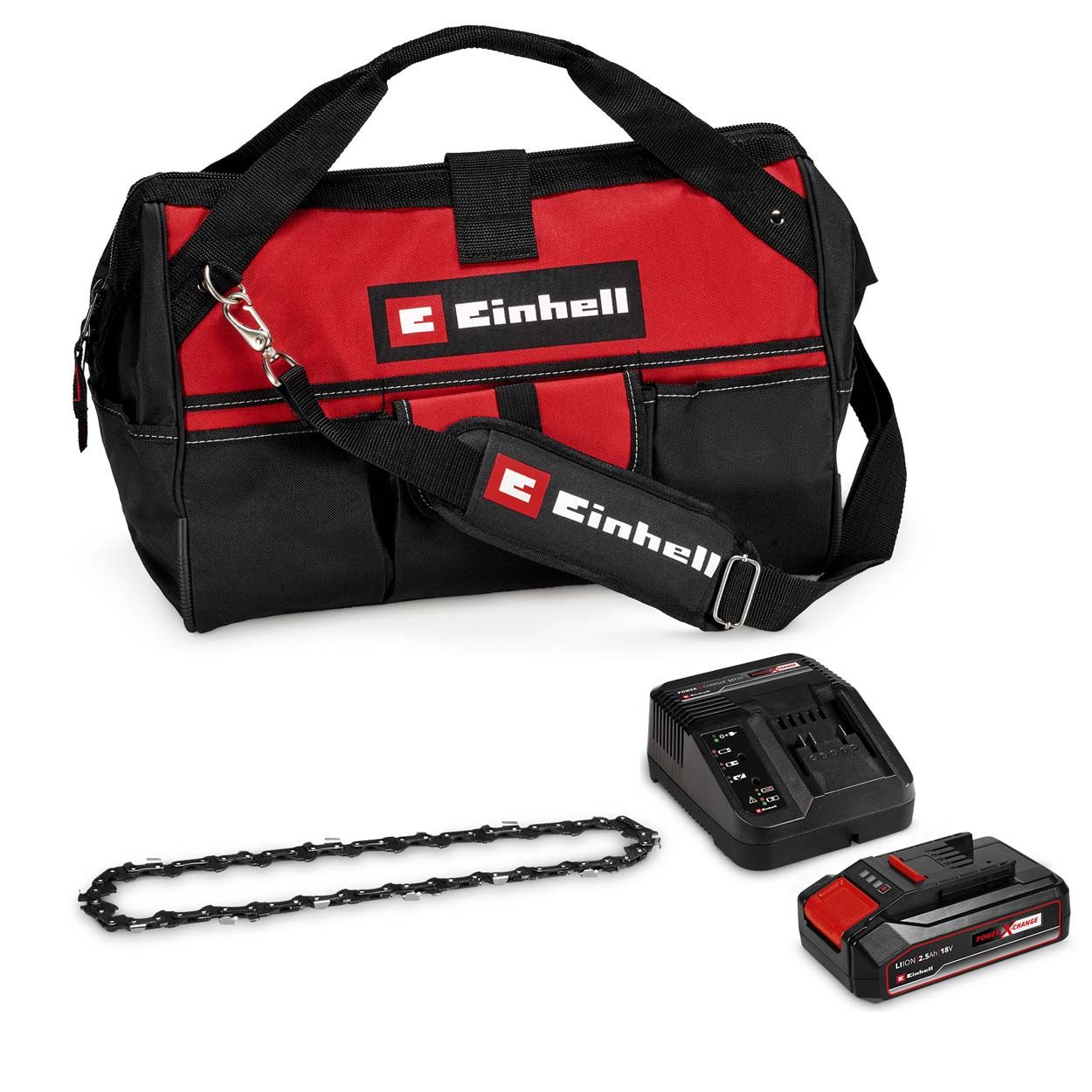 Einhell PXC 18VCordless Brushless Pruning Chainsaw 1x2.5Ah