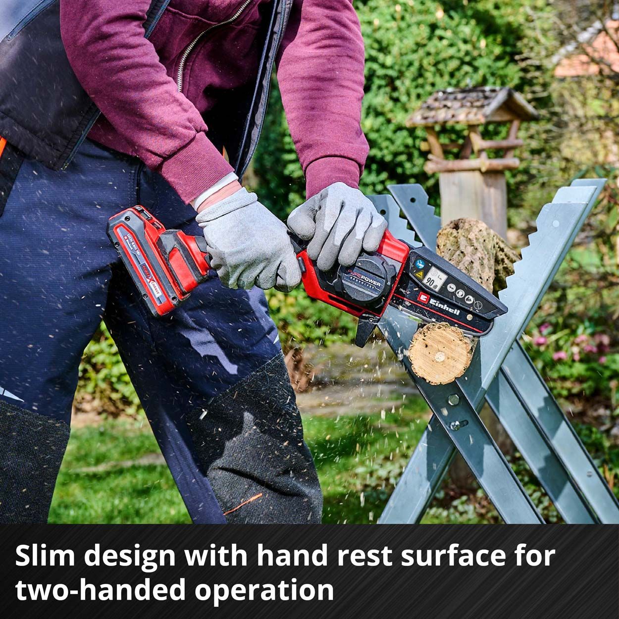 Einhell PXC 18VCordless Brushless Pruning Chainsaw 1x2.5Ah
