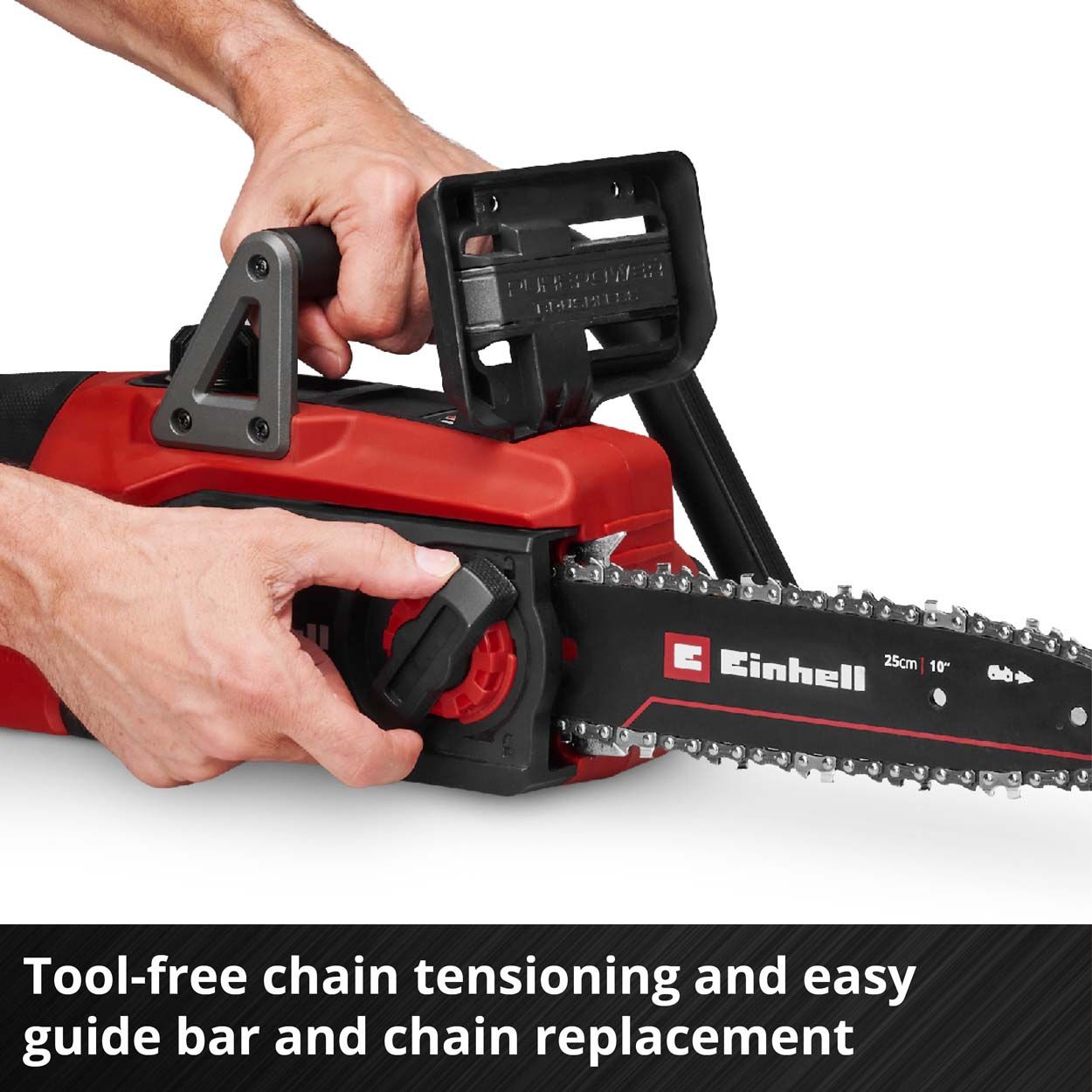 Einhell PXC 18VCless Brushless Chainsaw 23cmCutting Length