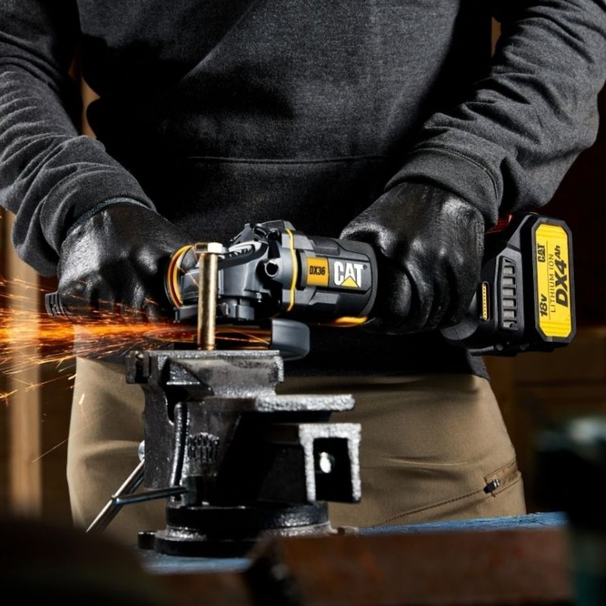 Cat Angle Grinder 125mm 1200W 5in CTDX36