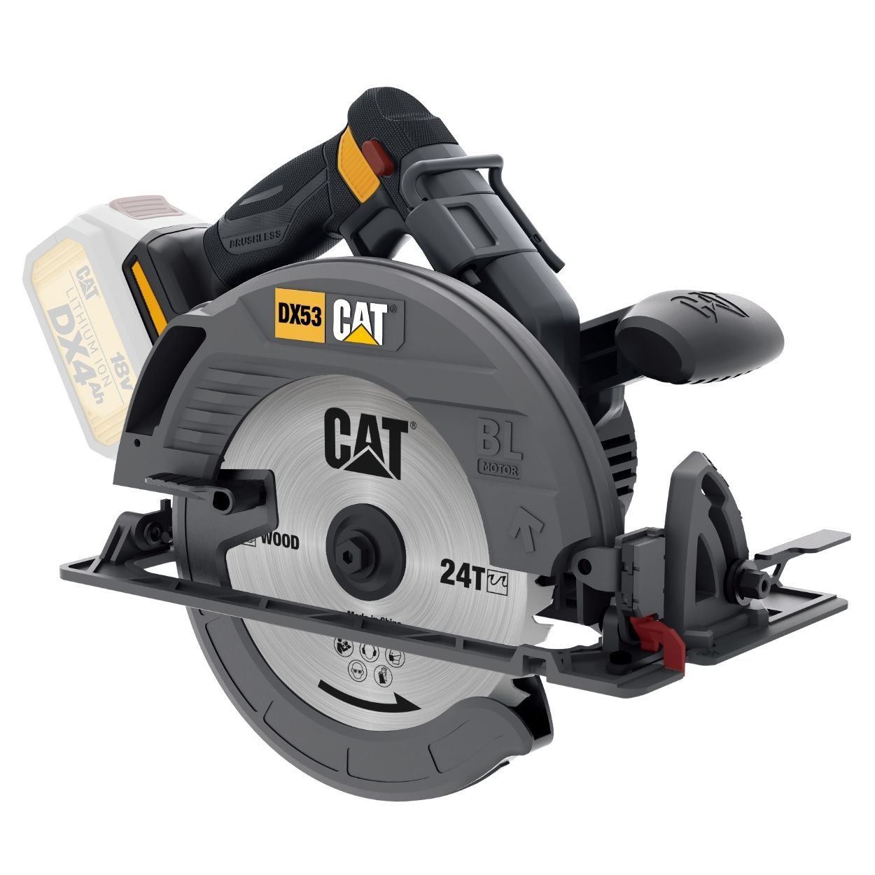Cat Circular Saw DX53B 185mm 18V Body Only CTDX53B