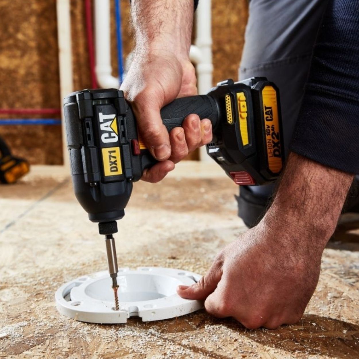 Cat Impact Driver CTDX71 Brushless 18V 2 x 2.0Ah