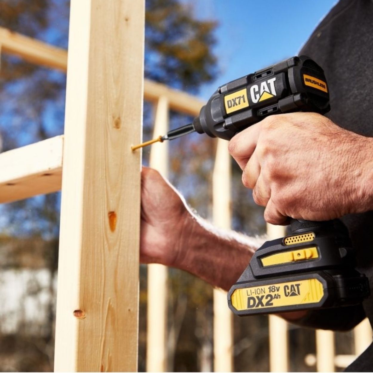 Cat Impact Driver CTDX71 Brushless 18V 2 x 2.0Ah