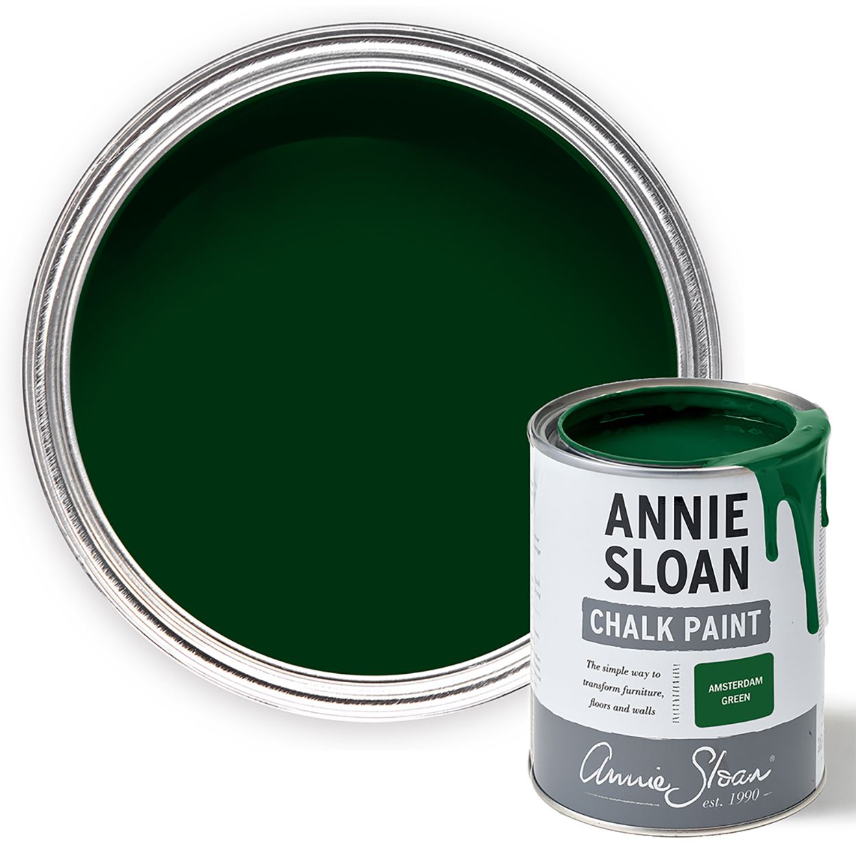 Annie Sloan Chalk Paint Amsterdam Green 500ml