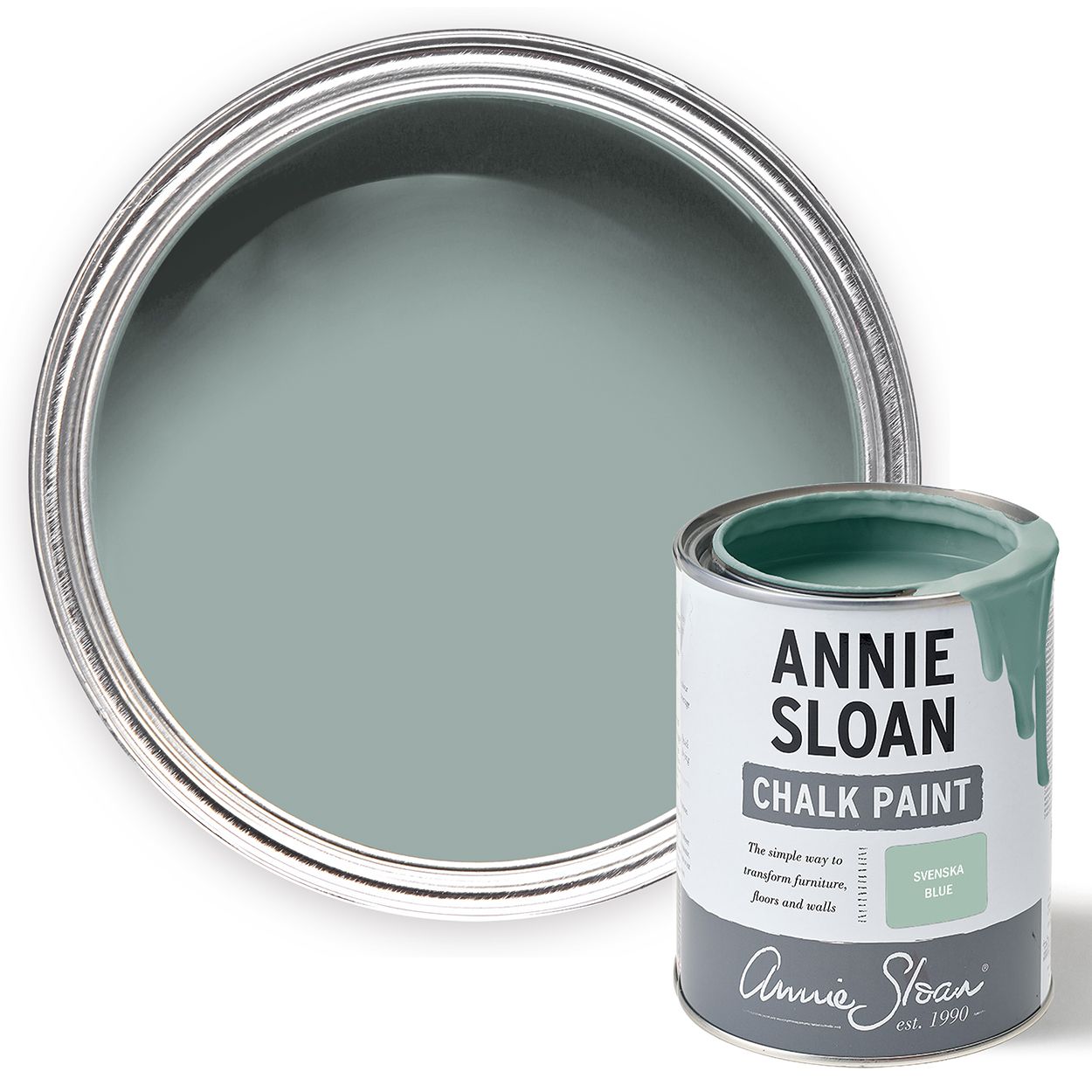 Annie Sloan Chalk Paint Svenska Blue 1lt