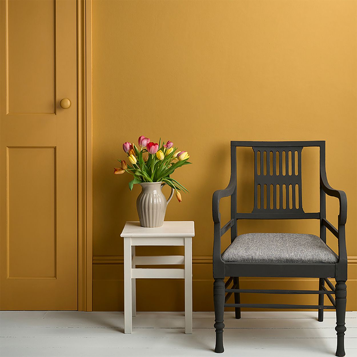 Annie Sloan Satin Paint Carnaby Yellow 750ml