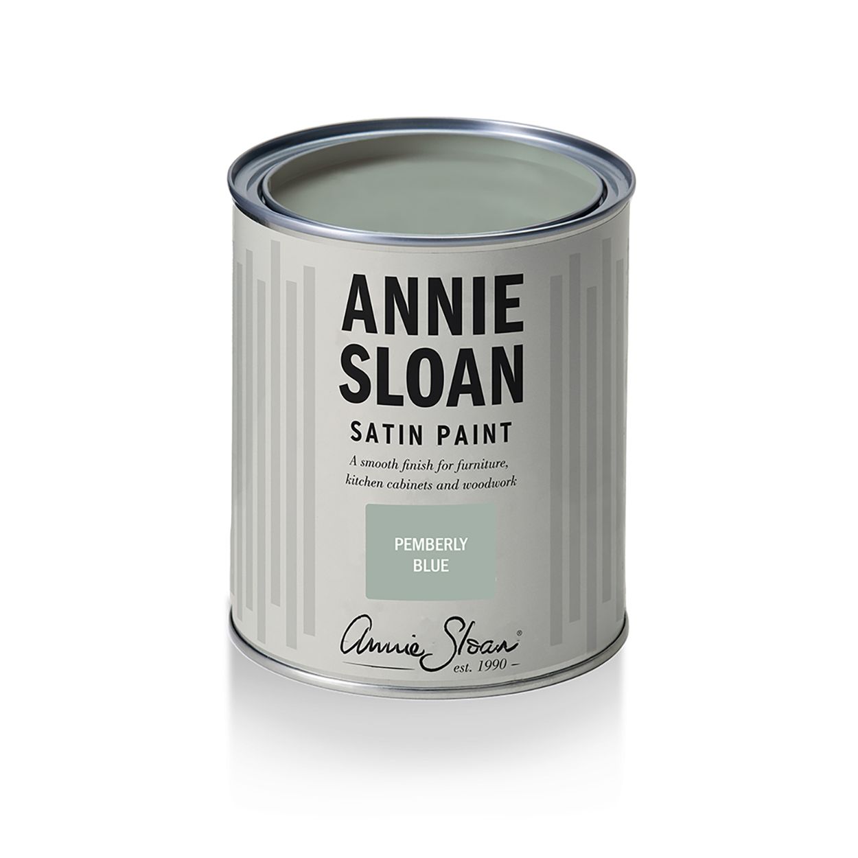 Annie Sloan Satin Paint Pemberley Blue 750ml