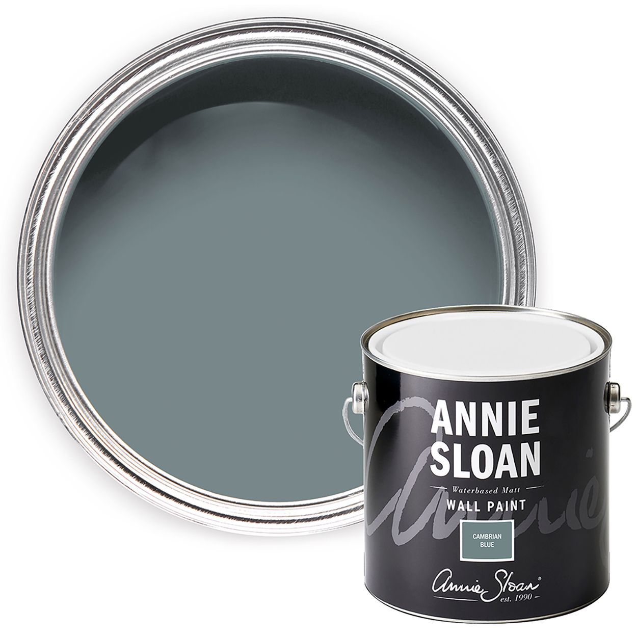 Annie Sloan Wall Paint Cambrian Blue 2.5lt
