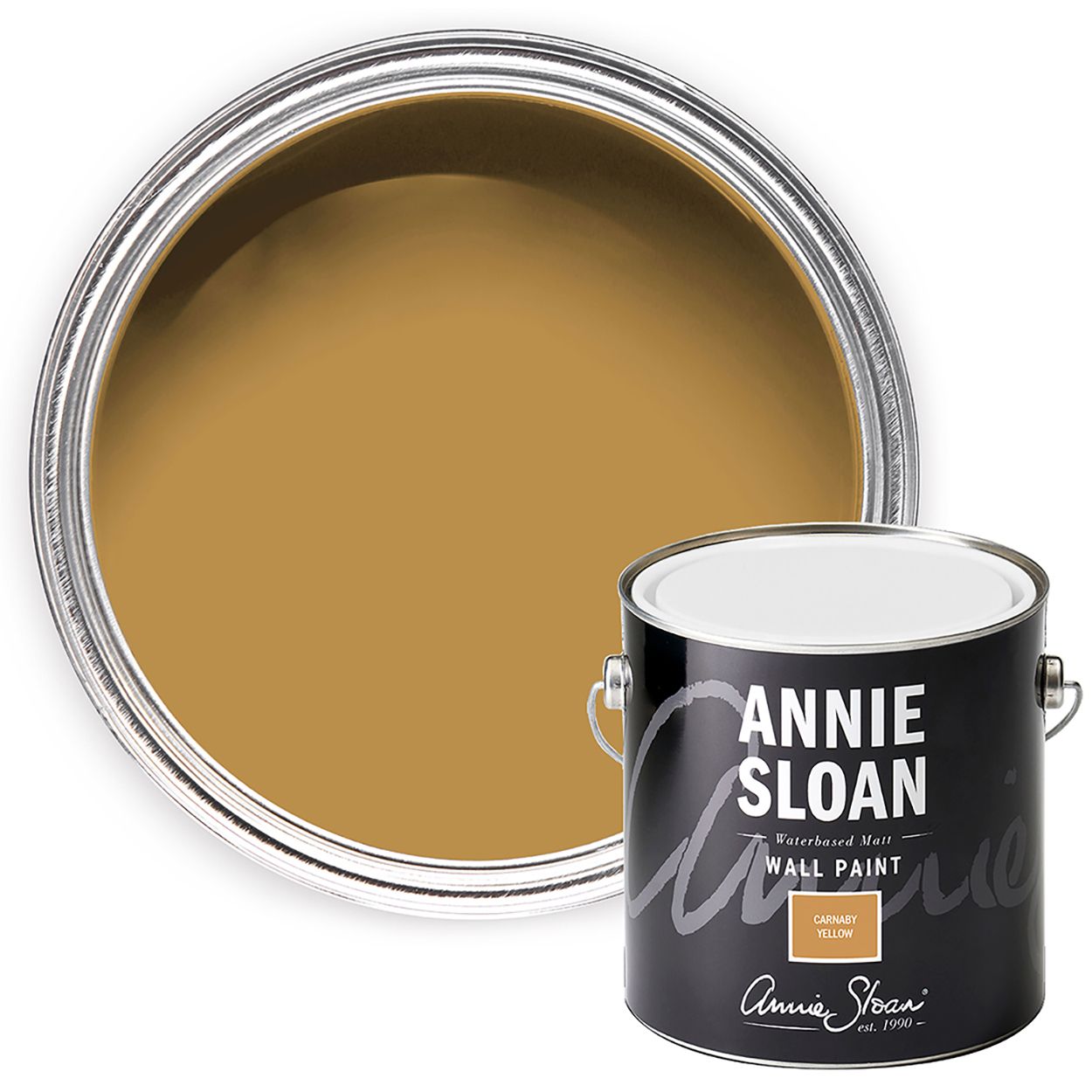 Annie Sloan Wall Paint Carnaby Yellow 2.5lt