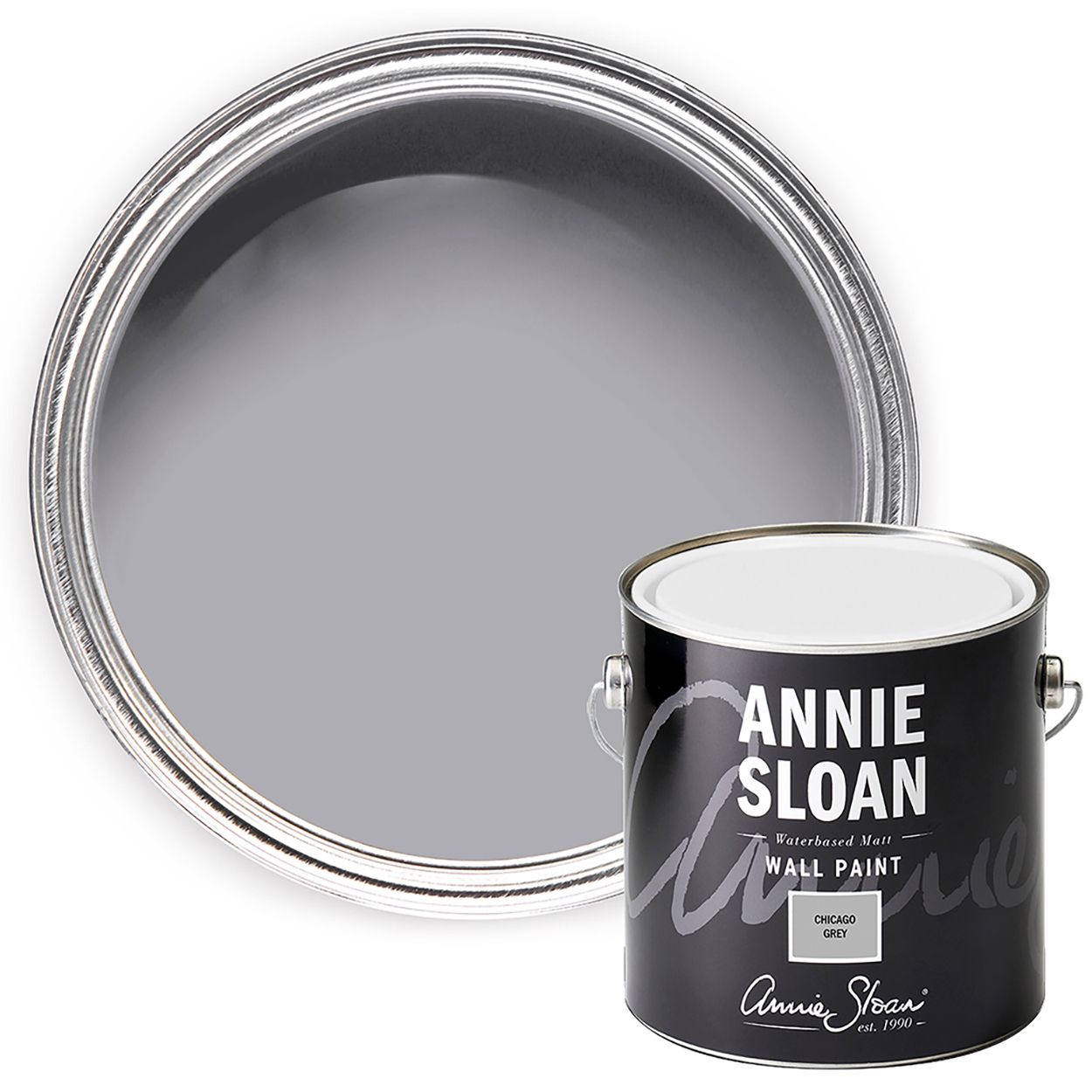 Annie Sloan Wall Paint Chicago Grey 2.5lt