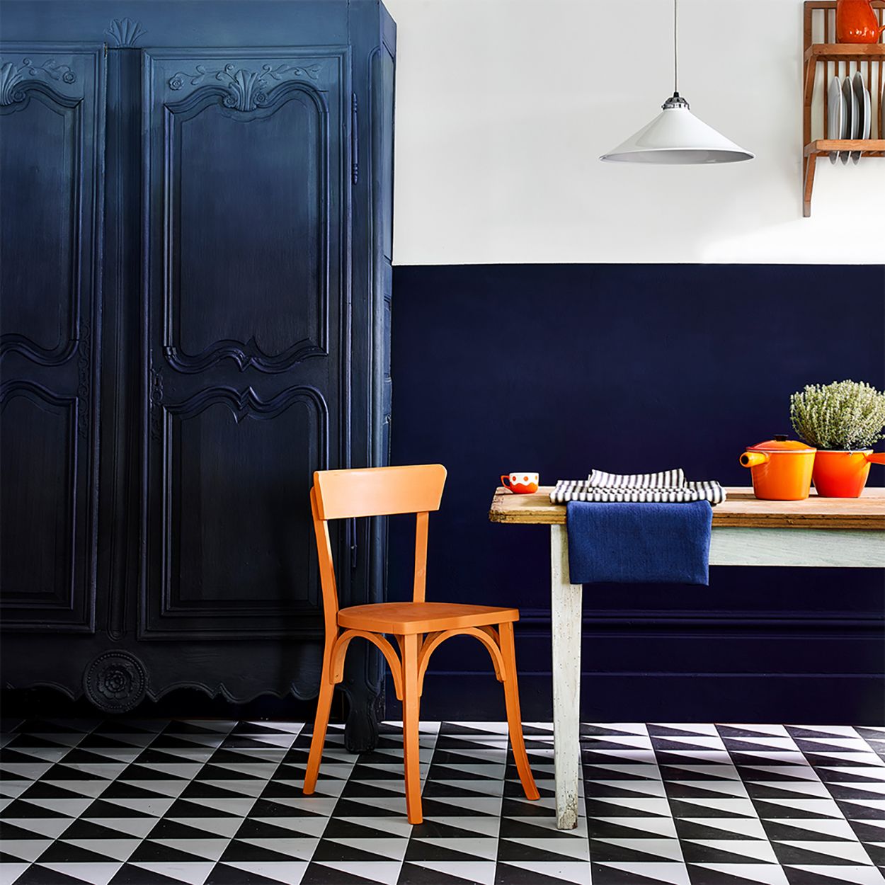 Annie Sloan Wall Paint Oxford Navy 2.5lt