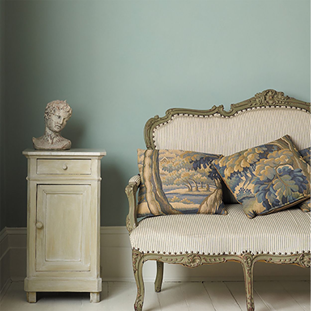 Annie Sloan Wall Paint Pemberley Blue 2.5lt